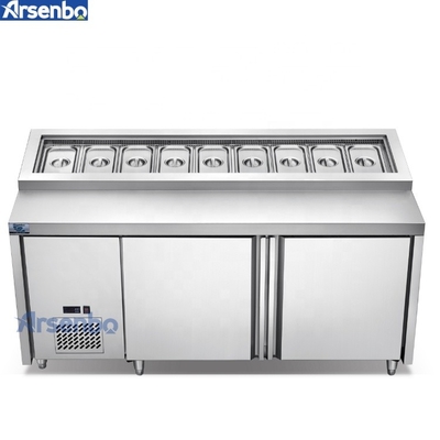 Arsenbo Beverage Under Counter Refrigerators 420W 500L Fan Cooling