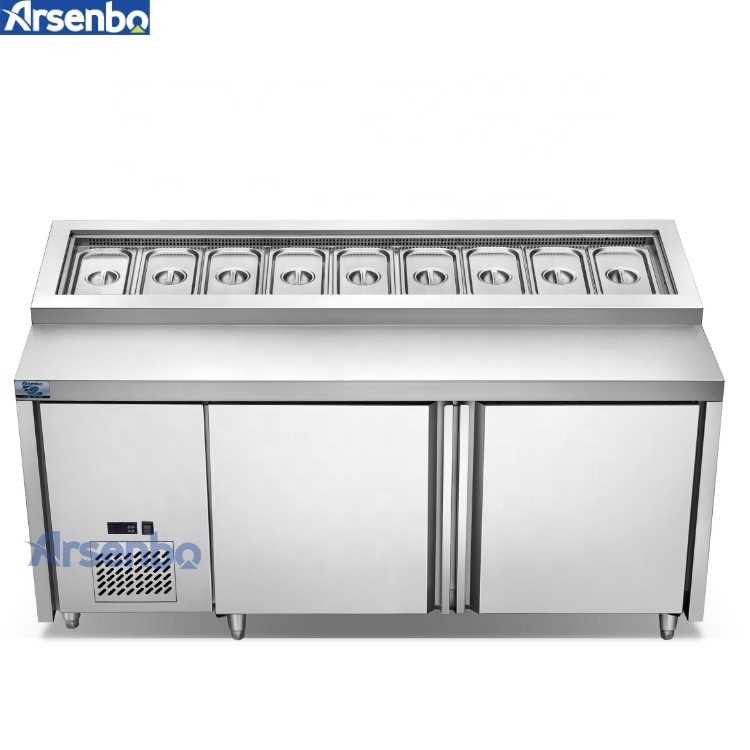Arsenbo Beverage Under Counter Refrigerators 420W 500L Fan Cooling