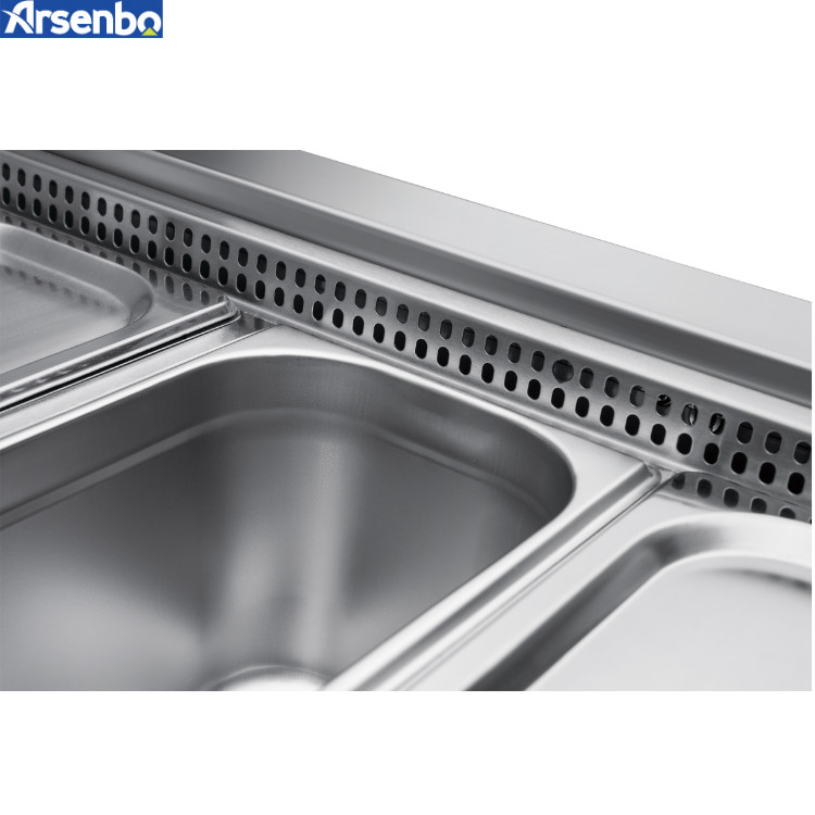 Arsenbo Beverage Under Counter Refrigerators 420W 500L Fan Cooling